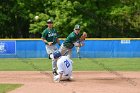 Baseball vs Babson  Wheaton College Baseball vs Babson during Championship game of the NEWMAC Championship hosted by Wheaton. - (Photo by Keith Nordstrom) : Wheaton, baseball, NEWMAC